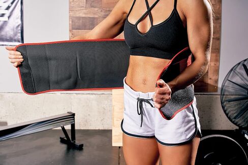 Waist Trimmer with with Adjustable Velcro Strap, Ab Trainer, Sweat Wrap for Men and Women in Saudi Arabia