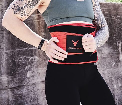 Waist Trimmer with with Adjustable Velcro Strap, Ab Trainer, Sweat Wrap for Men and Women in Saudi Arabia