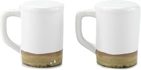 مجموعة Lakeside Collection Harvest Salt Pepper - هزازات سيراميك لديكور المطبخ في عيد الشكر، متعددة الألوان in Kuwait