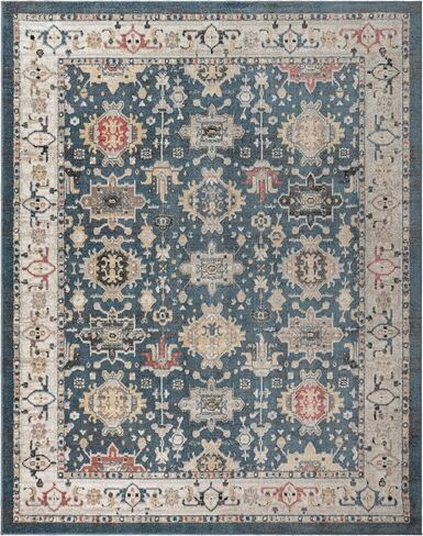 Gertmenian Indoor Machine Woven Area Rugs | Durable, High-Traffic, Non-Shedding & Stain Resistant | Corah, Ivory, 2x6 Runner, 38805 in Saudi Arabia