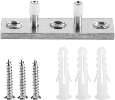 Fdit Adjustable Stainless Steel Barn Door Floor Guide, Floor Roller Guide Hardware Fittings for Sliding Barn Door in Saudi Arabia