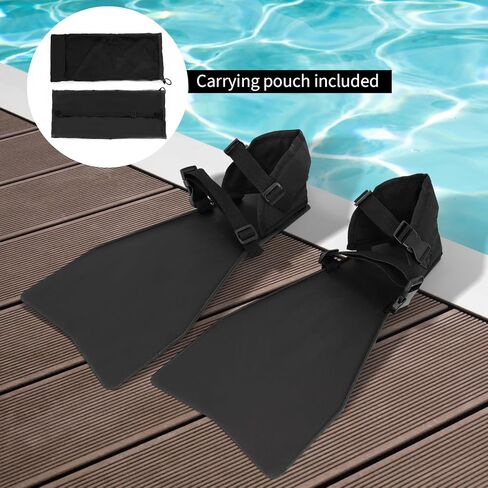 Float Tube Fin, One Size Adjustable Buckle, Float Tube Fins for Fishing for Diving, for Adult Men Women in Saudi Arabia