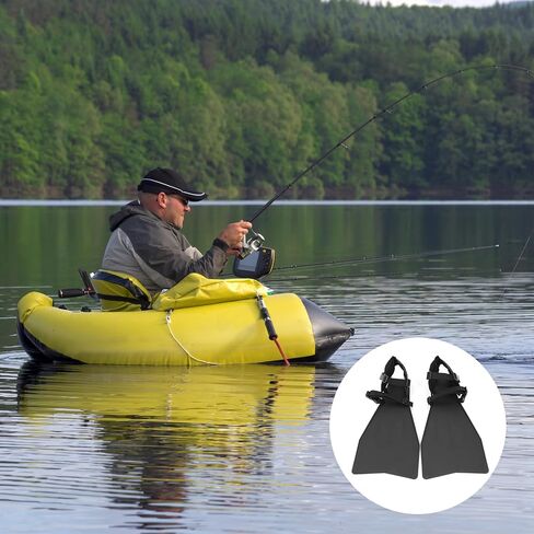 Float Tube Fin, One Size Adjustable Buckle, Float Tube Fins for Fishing for Diving, for Adult Men Women in Saudi Arabia