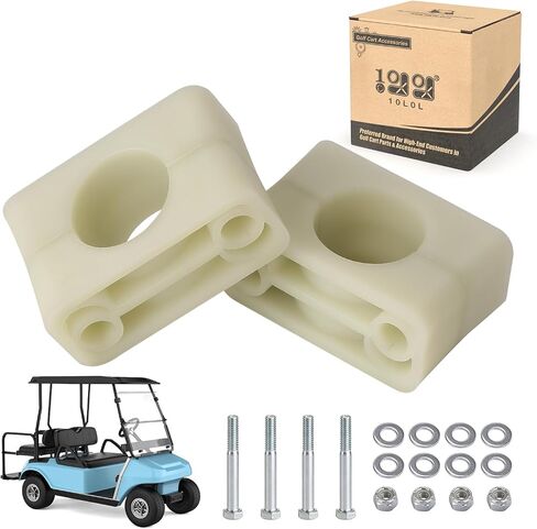 10L0L Golf Cart Brake Block Mounting Kit with Screw Nut for 1981-Up Club Car DS Carryall Models OEM# 1011402 in Saudi Arabia