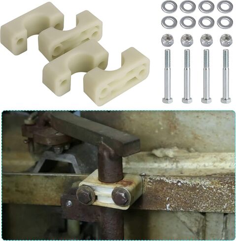 10L0L Golf Cart Brake Block Mounting Kit with Screw Nut for 1981-Up Club Car DS Carryall Models OEM# 1011402 in Saudi Arabia