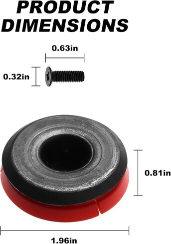 مجموعة المكبس والمسمار لدلو السجق سعة 20 أونصة 44-70-0375 تناسب مسدس السد والشحوم اللاسلكي من ميلووكي 2441-20، 2641-21CT، 2642-21CT، 2643-21CT in Kuwait