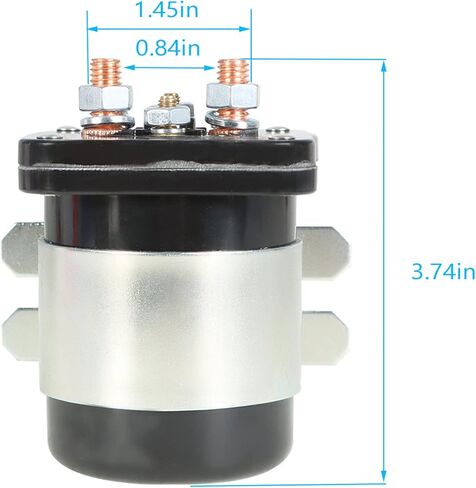 WFLNHB 48V Starter Solenoid Replacement for Club Car Electric 1995-98/ PowerDrive 1996-97 101883601 in Saudi Arabia