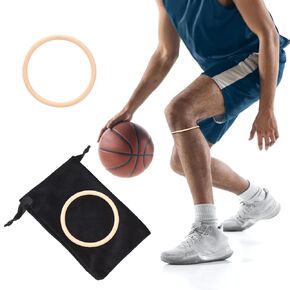 Patella Knee Strap, Thin Patella Strap Basketball Knee Strap, Strap Rubber Band Knee Brace,Elastic Fixed Protective Strap for Working Out Basketball Running(Color)