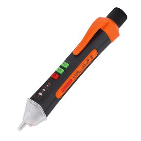 T-02A Voltage Tester Non Contact Voltage Tester AC12-1000V Pen Type Electrical Tester LED Flashlight Lighting with Infrared Pointing Function
