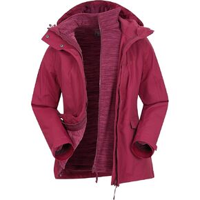 Mountain Warehouse Thunderstorm II Womens 3 in 1 Waterproof Jacket