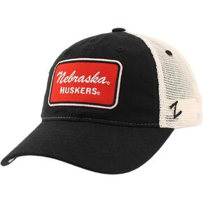 ZHATS Standard NCAA Officially Licensed Hat University Patch Brick Black