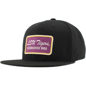 ZHATS Standard NCAA Officially Licensed Hat Flat Snapback Z11 Brick Black