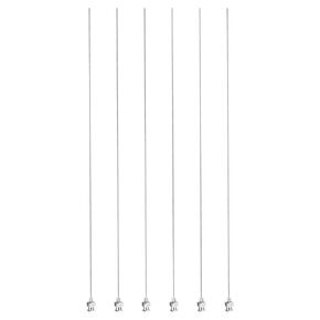 PATIKIL Blunt Tip Dispensing Needle 13G, 6 Pcs 10 Inch Stainless Steel Liquid Dispenser Needles with Lure Lock for Refilling Liquid Inks Adhesives Glue