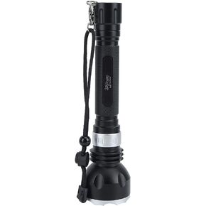 Aluminium Alloy Led Diving Light,Diving Flashlight, Ip68 Waterproof Strong Light 100m Underwater Torch, 2 X 26650 Lithium Battery Powered, for Camping, Climbing Underwater Activies at Night(#1),