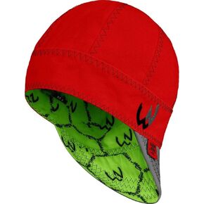 Welder Nation 8 Panel Welding Cap, 100% Cotton, Duck Canvas Exterior, Protective, Durable Men’s Hats with No Unicorn Peak for Welding, Heavy-Duty Jobs - Premium, Comfortable Welder Hat - 10 oz, 7 3/4