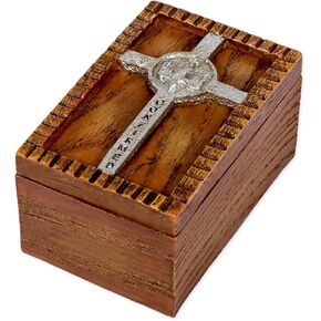 Roman Giftware Inc., Sacrements, Confirmation, 1.75" H CONFIRMATION WOOD BOX,Religious, Inspirational, Durable (2x3x1)