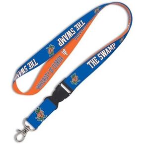 FLORIDA GATORS OFFICIAL LOGO LANYARD KEYCHAIN