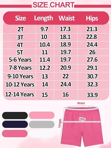 ريسينتا 6 قطع من شورتات الدراجات القطنية للفتيات، شورتات صيفية للرقص والجري، شورتات رياضية لعجلة العجلة، شورتات أمان لتحت الفساتين in Kuwait