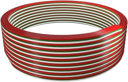 BTF-LIGHTING 32.8ft/10m 3 Pin 18AWG WS2812B WS2811 WS2814 SK6812 RGB Electrical Extension Cable LED Strip Light Wire Connection 3 Conductor Wire Line Cord for RGB Color Changing Flexible LED Tape in Saudi Arabia