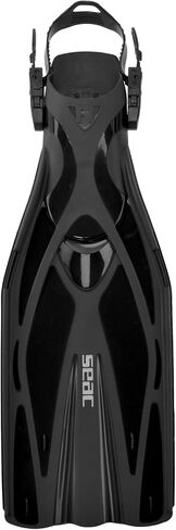 SEAC Unisex's F1 Ultra Light Open Heel Scuba Diving Fins with Adjustable Strap for Adults in Saudi Arabia