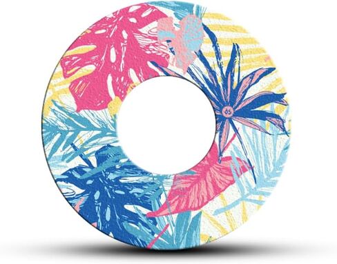 Ocean - Adhesive Patch for Libre 2 Sensor, Watertight, Freestyle Libre Transmitter, Peel Resistant, Hypoallergenic, freestyle libre 2 sensor Cartoons Pack of 5(freestyle libre) Blue in Saudi Arabia