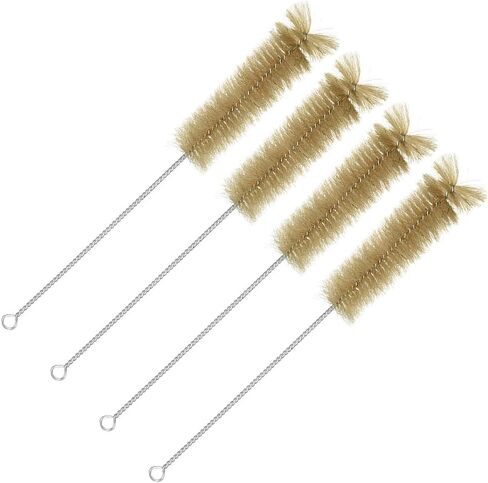 uxcell® 500ml Graduated Cylinder Brush Reagent Bottle Test Tube Pipe Bristles Cleaning Tool 4pcs in Saudi Arabia
