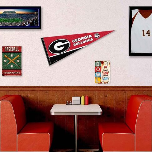 Georgia Bulldogs Pennant Flag and Wall Tack Mount Pads in Saudi Arabia
