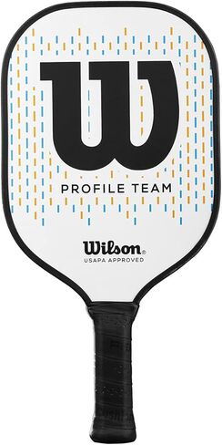 WILSON Sporting Goods Profile Team Pickleball Paddle - White/Multi in Saudi Arabia