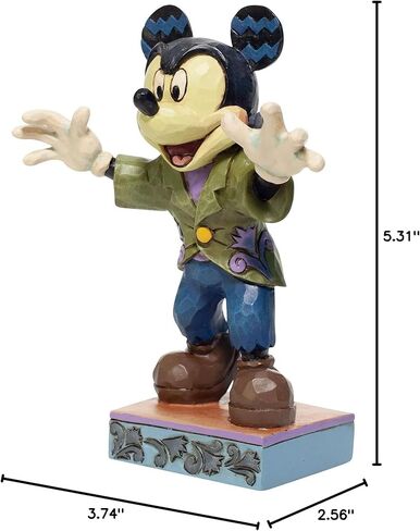 Enesco Jim Shore Disney Traditions Halloween Frankenstein Mickey Mouse Figurine, 5.31 in, Multicolor in Saudi Arabia
