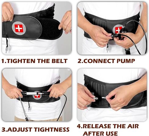 حزام الظهر لتخفيف الضغط - حزام جر العمود الفقري لتخفيف آلام أسفل الظهر in Kuwait