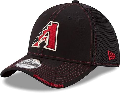 New Era MLB Neo Team Color 39Thirty Stretch Flex Fit Hat Cap (as1, alpha, l, x_l, Arizona Diamondbacks) in Saudi Arabia