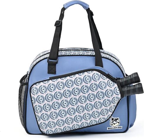 Pickleball Bags, Premium PickleBall Tote Bag for Girls, Women’s Hand/Shoulder Gym Bag w Water Bottle Holder, with Pickleball Racquet/Paddle Holder in Saudi Arabia