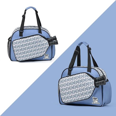 Pickleball Bags, Premium PickleBall Tote Bag for Girls, Women’s Hand/Shoulder Gym Bag w Water Bottle Holder, with Pickleball Racquet/Paddle Holder in Saudi Arabia