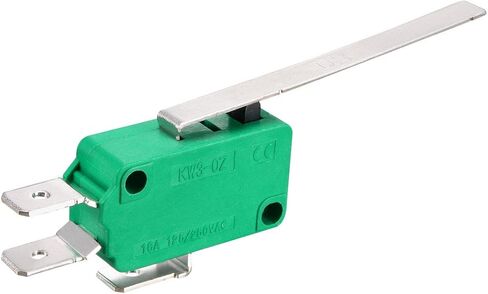 uxcell 5PCS KW3-OZ 16A 125/250VAC Long Straight Hinge Lever Type SPDT NO NC Micro Limit Switches in Saudi Arabia