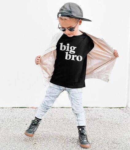 SOFEON Big Brother Shirt for Toddler Baby Boy Promoted to Big Bro Announcement T-Shirt Kids Summer Short Sleeve Tees Top in Saudi Arabia