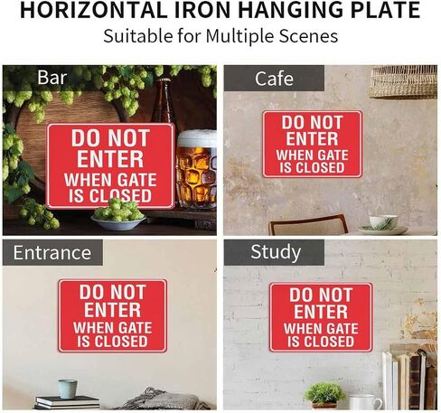 Electrical Switchboard Sign Warning Tin Sign Home Kitchen Farm Garden Garage Wall Decor 12X8Inch in Saudi Arabia