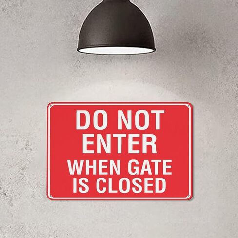 Electrical Switchboard Sign Warning Tin Sign Home Kitchen Farm Garden Garage Wall Decor 12X8Inch in Saudi Arabia