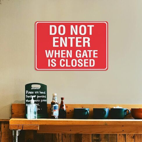 Electrical Switchboard Sign Warning Tin Sign Home Kitchen Farm Garden Garage Wall Decor 12X8Inch in Saudi Arabia