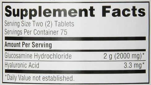 Schiff Glucosamine with Hyaluronic Acid, 2000mg Glucosamine, Joint Care Supplement Helps Lubricate & Protect Joints*, 150 Count (Pack of 2) in Saudi Arabia