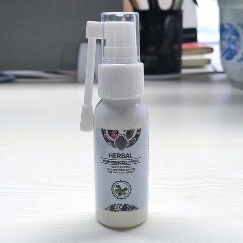 Herbal Hemorrhoids Spray, 3-Pack Hemorrhoids Spray, White in Saudi Arabia