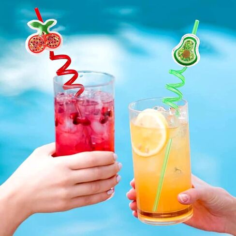 Paw Straws Birthday Party Decorations Supplies, 24pcs Paw Print Patrol Reusable Plastic Fun Cute Crazy Silly Drinking Straws+2pcs Cleaning Brush for Pet Dog Puppy Pals Cat Birthday Suppliers Favors in Saudi Arabia