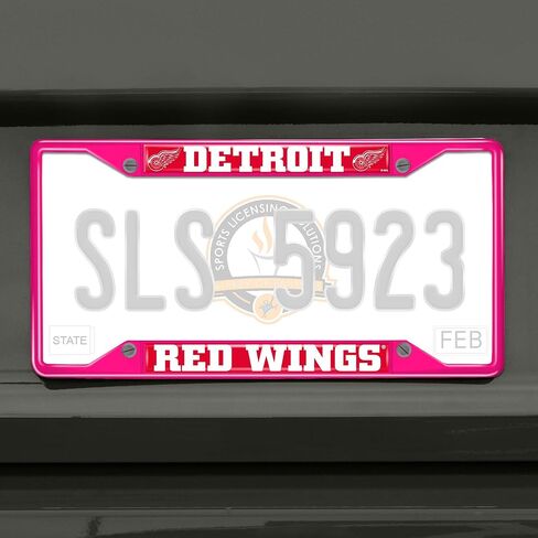FANMATS 43913 NHL - Boston Bruins License Plate Frame - Pink – Easy Installation on Truck, SUV, Car - Ideal Gift for Die Hard NHL Fan in Saudi Arabia