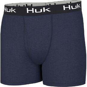 HUK Men's Waypoint, Performance Dry-fit Boxer Briefs