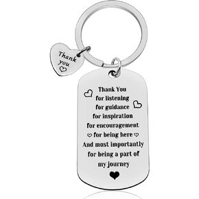 Mentor Appreciation Jewelry Gift Keychain Boss Thank You Gift Going Away Gift for Boss Leader Mentor Keychain Coworker Leaving Gifts Christmas Birthday Gift for Women Retirement Gift for Teacher