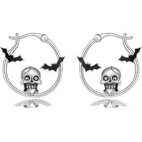 Cute Animal 925 Sterling Silver Hoop Earring Hypoallergenic S925 Jewelry for Women