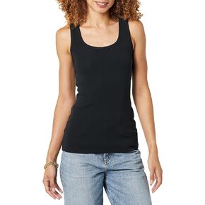Amazon Aware Women's Rib Knit Layering Tank Top (Available in Plus Size)