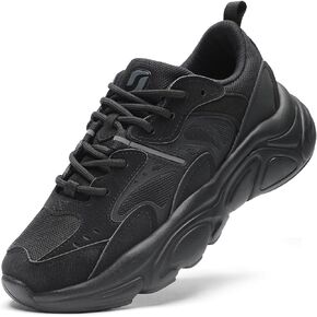 STQ Womens Chunky Sneakers Comfortable Walking Shoes with Arch Sopport