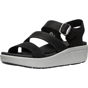KEEN Women's Ellecity Backstrap Open Toe Adjustable Comfortable Platform Wedge Sandal
