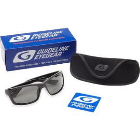Guideline Eyegear Surface Polarized Bifocal Sunglasses with Deepwater Gray Lens