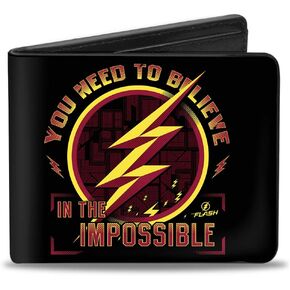 Buckle-Down Men's Bifold Wallet The Flash